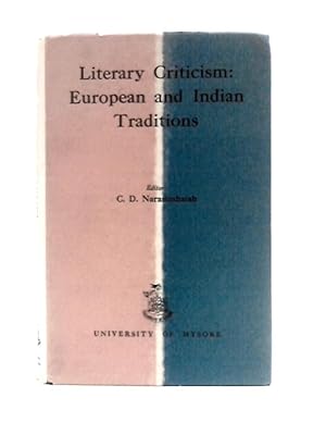 Seller image for Literary Criticism: European And Indian Traditions for sale by World of Rare Books