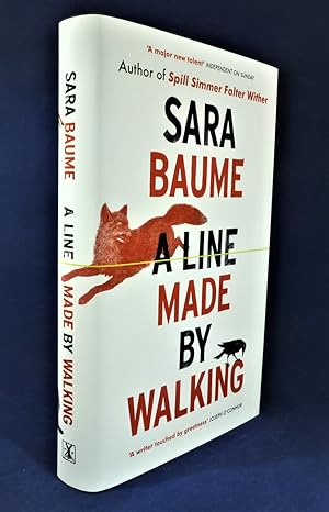 A Line Made By Walking *SIGNED First Edition, 1st printing*