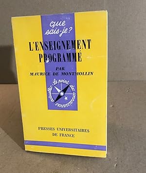 Seller image for L'enseignement programm for sale by librairie philippe arnaiz