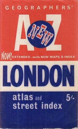 London A-Z Now ! Extended . with New Maps & Indix atlas and street index