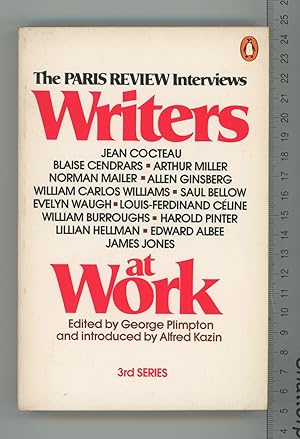 Seller image for Writers at Work: The Paris Review Interviews, Third Series: 3rd Series for sale by Joe Orlik Books