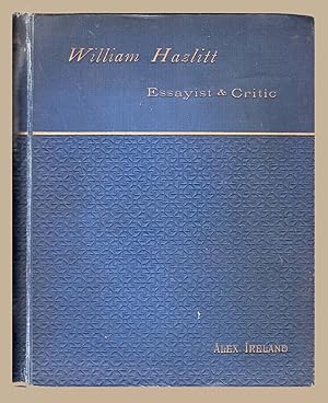 William Hazlett Essayist and Critic