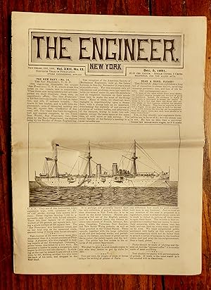THE ENGINEER (NEW YORK JOURNAL DEC. 1891) VOL. XXII NO. 12, DECEMBER 5, 1891