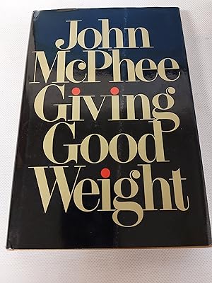 Bild des Verkufers fr Giving Good Weight zum Verkauf von Cambridge Rare Books