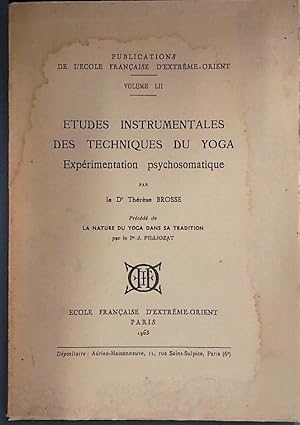 Etudes instrumentales des techniques du Yoga