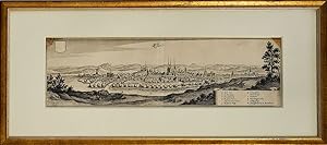 Eller. [um 1650]. [Original-Kupferstich, gerahmt / signed original colored etching, framed].
