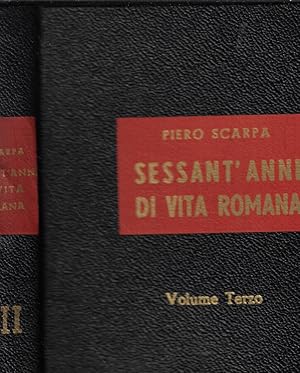 Bild des Verkufers fr Sessant'anni di vita romana Vol. III Aspetti, figure e avvenimenti dal 1895 al 1955 zum Verkauf von Biblioteca di Babele