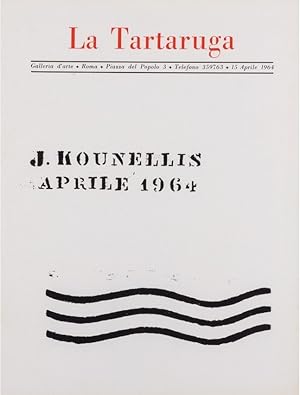 Jannis Kounellis Galleria La Tartaruga 1964