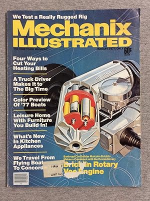 Imagen del vendedor de Mechanix Illustrated Magazine, January 1977, Volume 73, Number 584 a la venta por Book Nook
