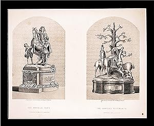 Steel Engraving Featuring Decorative Item Displayed at the Great Exhibition of 1851. [An Ornament...