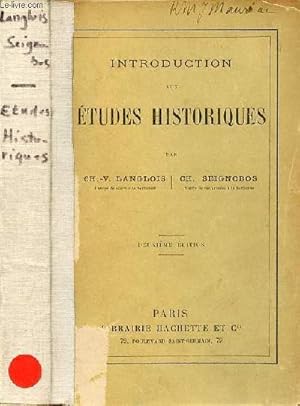 Seller image for Introduction aux tudes historiques - 2e dition. for sale by Le-Livre