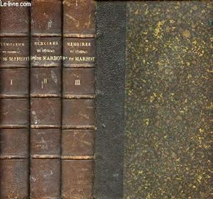 Image du vendeur pour Mmoires du Gnral Bon de Marbot - En 3 tomes (3 volumes) - tomes 1+2+3 - 62-64e dition. mis en vente par Le-Livre