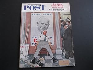 Seller image for SATURDAY EVENING POST - November 8, 1958 for sale by The Book Scot
