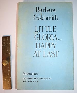 Immagine del venditore per Little Gloria Happy at Last Uncorrected Proof Copy [Paperback Uncorrected Proof Rare] venduto da Louis88Books (Members of the PBFA)