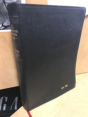 The Macarthur Study Bible (Black Bonded Leather)