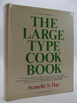 Seller image for THE LARGE TYPE COOK BOOK for sale by Sage Rare & Collectible Books, IOBA