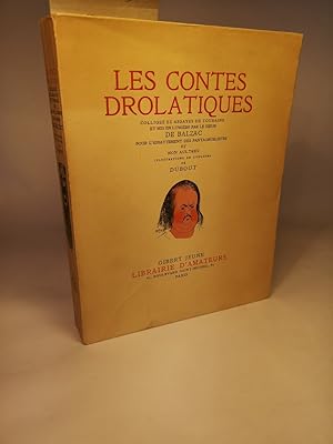 Immagine del venditore per Les contes drolatiques. Colligez ez abbayes de Touraine et mis en lumiere par le sieur de Balzac pour l'esbattement des pantagruelistes et non aultres. Illustrations en couleur de Dubout. venduto da ANTIQUARIAT Franke BRUDDENBOOKS