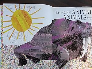 Bild des Verkufers fr Eric Carle's Animals Animals *Signed zum Verkauf von Barbara Mader - Children's Books