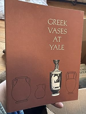 Image du vendeur pour greek vases at yale mis en vente par A.C. Daniel's Collectable Books