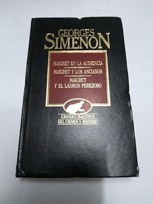 Imagen del vendedor de Maigret en la audiencia. Maigret y los ancianos. Maigret y el ladrn perezoso, a la venta por Libros Ambig