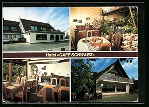 Ansichtskarte Meerbusch, Hotel Café Schwarz, Niederdonker Str. 74