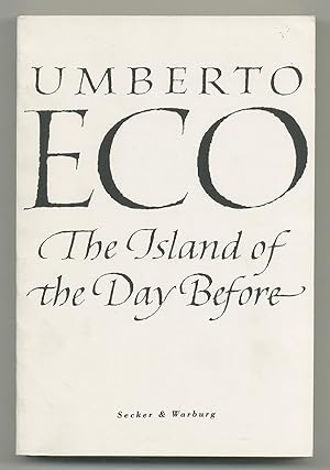 Bild des Verkufers fr The Island of the Day Before zum Verkauf von Between the Covers-Rare Books, Inc. ABAA