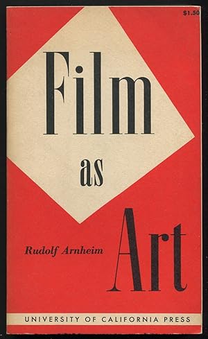 Imagen del vendedor de Film as Art a la venta por Between the Covers-Rare Books, Inc. ABAA