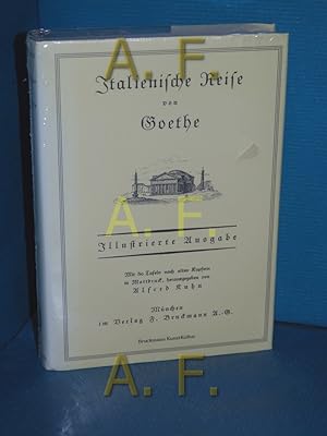 Imagen del vendedor de Italienische Reise. Mit 80 Tafeln nach alten Kupfern, hg. von Alfred Kuhn. Reprint der Ausgabe von 1925 im Verlag F. Bruckmann, Mnchen a la venta por Antiquarische Fundgrube e.U.