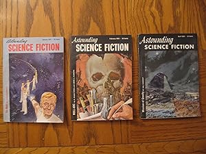 Imagen del vendedor de Astounding Science Fiction (1953 - 12 Issues ENTIRE YEAR), including: January,February, March, April, May, June, July, August, September, October (Kelly Freas cover art used on Queen Record Album), November, and December; THREE of the 12 Issues are Signed, these are: Robert Sheckley Signed 1953 Three (3) Science Fiction Digest Lot, including: Astounding Science Fiction - March, May, and November Issues a la venta por Clarkean Books
