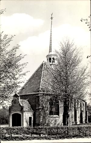 Bild des Verkufers fr Ansichtskarte / Postkarte Den Bommel Sdholland, Ned. Herv. Kerk zum Verkauf von akpool GmbH