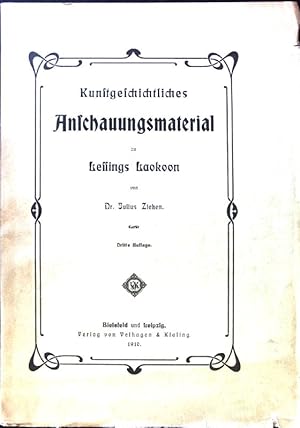 Imagen del vendedor de Kunstgeschichtliches Anschauungsmaterial zu Lessings Laokoon; a la venta por books4less (Versandantiquariat Petra Gros GmbH & Co. KG)