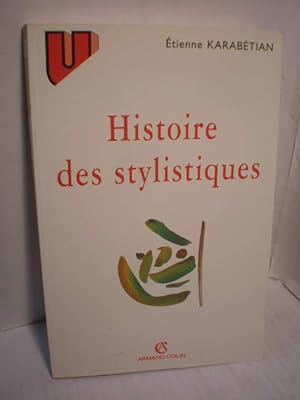 Image du vendeur pour Histoire des stylistiques mis en vente par Librera Antonio Azorn