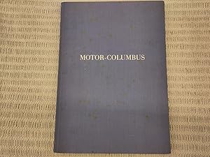 Bild des Verkufers fr 50 Jahre Motor-Columbus 1895-1945. berreicht von der Motor-Columbus Aktiengesellschaft fr elektrische Unternehmungen in Baden (Schweiz) zum Verkauf von Genossenschaft Poete-Nscht