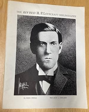 Seller image for The Revised H. P. Lovecraft Bibliography for sale by biblioboy