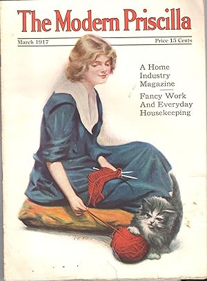 Immagine del venditore per The Modern Priscilla (Magazine) March, 1917 venduto da Dorley House Books, Inc.