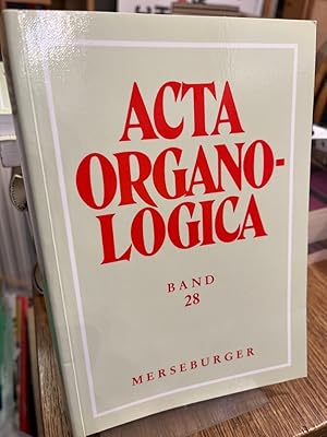 Seller image for Acta organologica Band 28, Jahresgabe 2000/ 2001. (= Verffentlichung der Gesellschaft der Orgelfreunde 190). for sale by Altstadt-Antiquariat Nowicki-Hecht UG