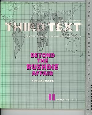 Immagine del venditore per Third Text: Third World Perspectives on Contemporary Art & Culture. No.11 Summer 1990. Special Issue: Beyond the Rushdie Affair venduto da Joe Orlik Books