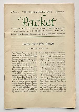 The Book Collector's Packet, Volume 4, Number 8, April 1946