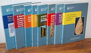 Immagine del venditore per Temas y figuras de Nuestra historia (8 Vol.): ////// Vol 1. BURGOS Y SUS VILLAS. Arquitectura y paisaje 1750-1800, Vol. 2. El triunfo de mercurio. La presencia Castellana en Europa (Siglos XV y XVI), Vol. 3. EL CAMINO DE SANTIAGO. Una visin histrica desde Burgos, Vol. 4. LA ROMANIZACIN DE LA MESETA NORTE. Burgos. Clunia, Vol. 5. BURGOS, El Paisaje, Vol. 6. BURGOS en la guerra de la Independencia: Enclave estratgico y ciudad expoliada, Vol.7. DEL GTICO AL RENACIMIENTO. Artistas burgaleses entre 1450 y 1600, Vol. 8. LAS RACES DE NUESTRA HISTORIA. De Atapuerca al Neoltico. venduto da EL RINCN ESCRITO