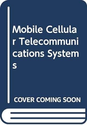 Imagen del vendedor de Mobile Cellular Telecommunications Systems a la venta por WeBuyBooks
