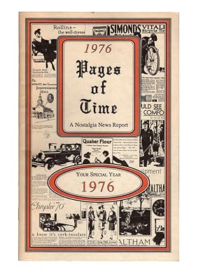 1976 PAGES OF TIME: A Nostalgia News Report, "Your Special Year 1976." Kardlets from Pages of Tim...