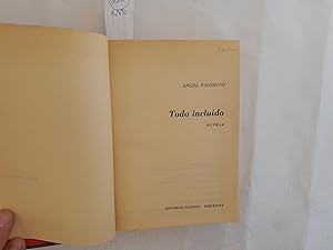 Immagine del venditore per Todo incluido. Novela. venduto da Librera "Franz Kafka" Mxico.