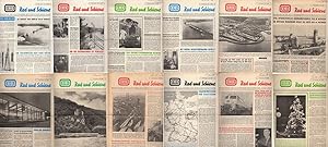 Bild des Verkufers fr Rad und Schiene : Nachrichten fr alle Freunde der Deutschen Bundesbahn. 5 Jahrgang, 1962. Nr. 1- 12. zum Verkauf von Schrmann und Kiewning GbR