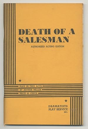 Immagine del venditore per Death of a Salesman: Play in Two Acts venduto da Between the Covers-Rare Books, Inc. ABAA