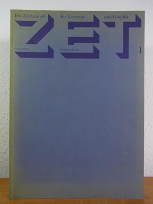 Bild des Verkufers fr ZET 1. Zeichenheft fr Literatur und Graphik. 1. Jahrgang 1973, Ausgabe 1 [mit einer Original-Radierung von Peter Ackermann] zum Verkauf von Antiquariat Weber