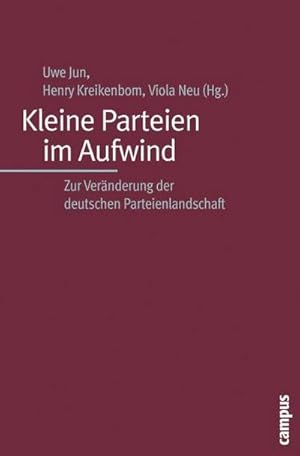 Bild des Verkufers fr Kleine Parteien im Aufwind : Zur Vernderung der deutschen Parteienlandschaft zum Verkauf von AHA-BUCH GmbH