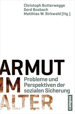 Bild des Verkufers fr Armut im Alter : Probleme und Perspektiven der sozialen Sicherung zum Verkauf von AHA-BUCH GmbH