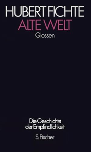 Immagine del venditore per Alte Welt : Glossen venduto da AHA-BUCH GmbH