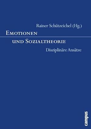 Bild des Verkufers fr Emotionen und Sozialtheorie : Disziplinre Anstze zum Verkauf von AHA-BUCH GmbH