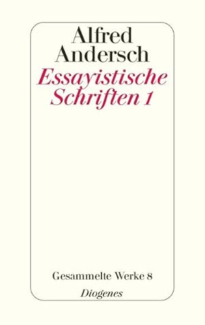 Seller image for Essayistische Schriften 1 : Gesammelte Werke 8 for sale by AHA-BUCH GmbH